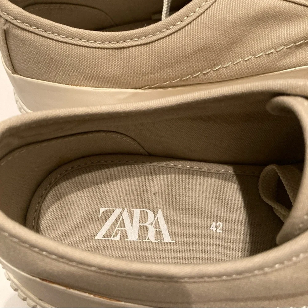 Zara Women’s Platform Athletic Tennis Shoes‎ Sneakers Size 9